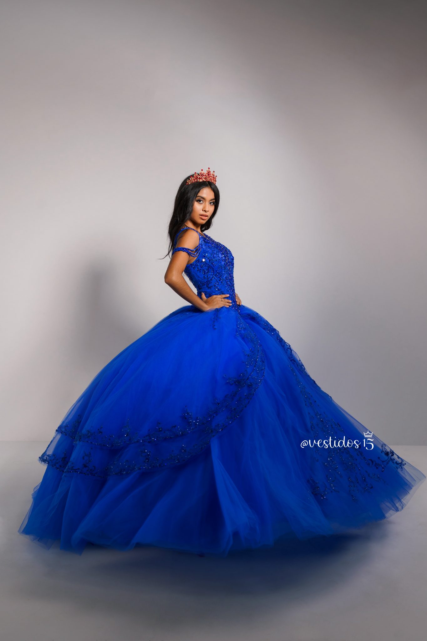 Vestido Azul - Vestidos 15